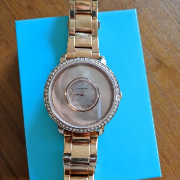 Origami Owl Charm Watch Gold - Picture 2 of 4